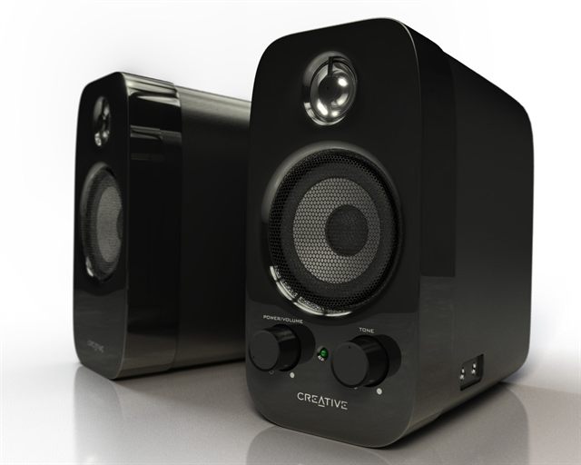 Enceintes rendu produit