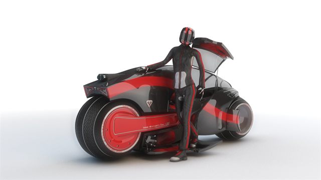 Moto futuriste