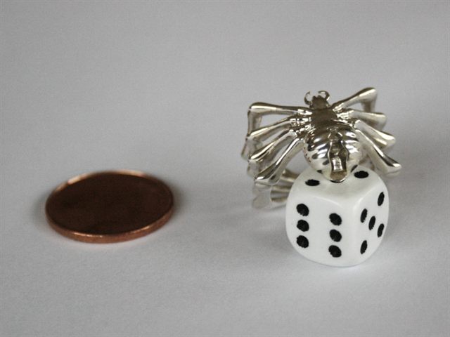 Bague Araignée imprimée